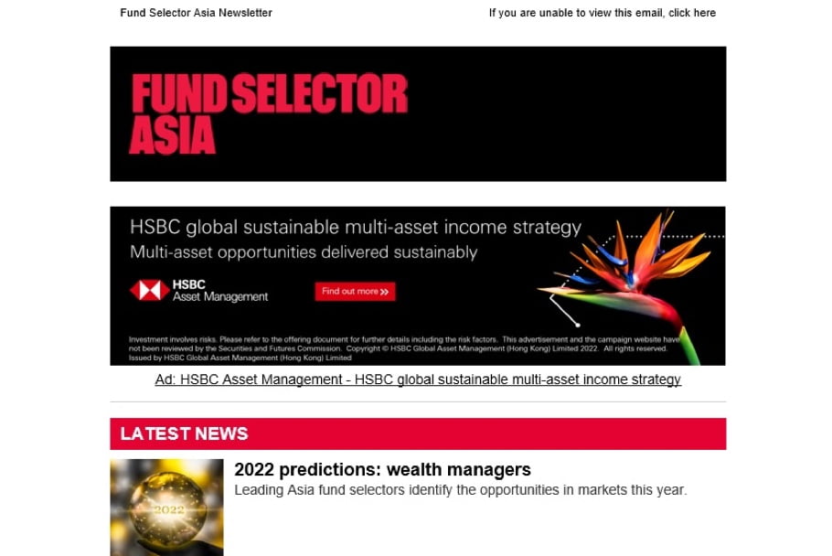 Award Winning Campaign Aiming To Build Awareness Of Hsbc Asset Managements Multi Asset 2282